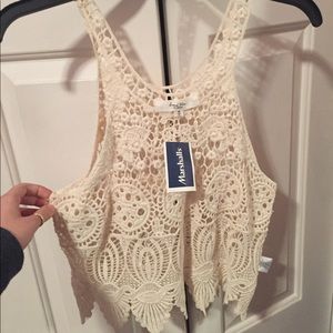 Beach see through top